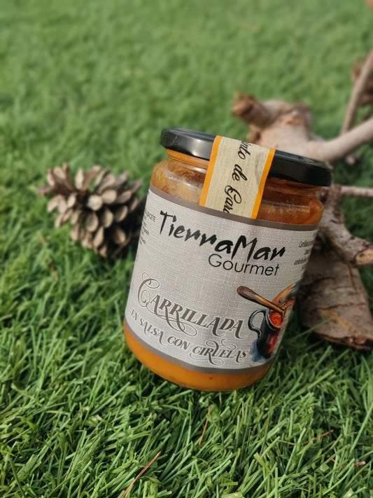 Carrillada en salsa de Ciruelas