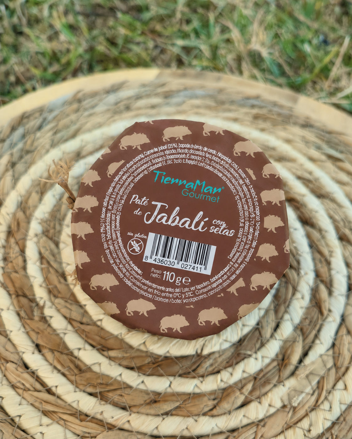 Paté de Jabalí con Setas