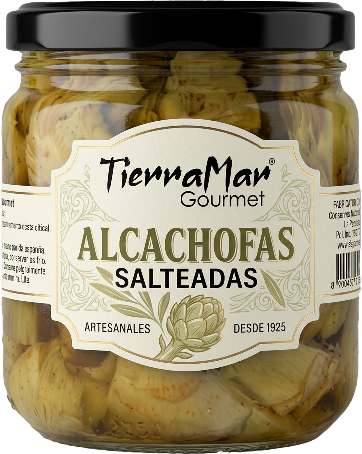 ALCACHOFAS SALTEADAS ARTESANALES