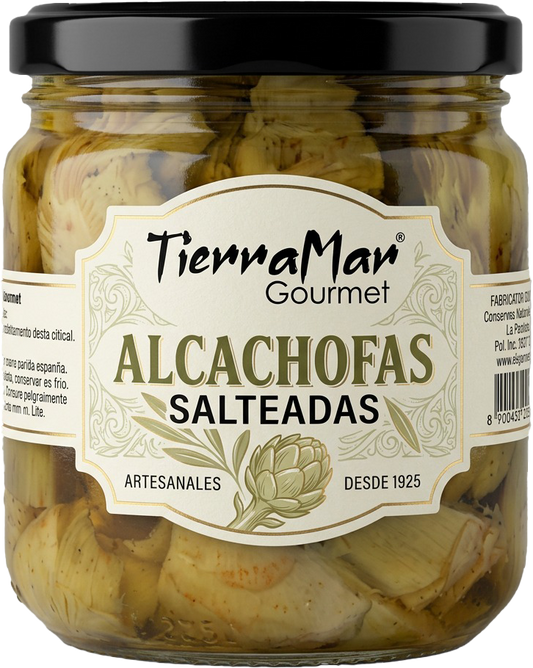 ALCACHOFAS SALTEADAS ARTESANALES