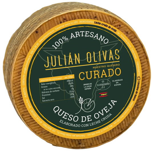 Queso de Oveja Entero Curado J.Olivas
